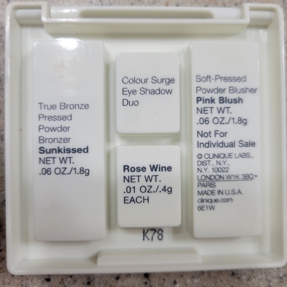 Clinique Blush bronzer and eye shadow duo pallet New - Picture 4 of 4